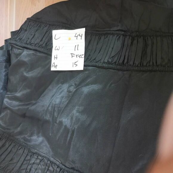 Vintage Gigi Young Black Taffeta Party Dress | 1950s | Drop Waist - Picture 6 of 6